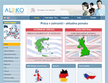 Tablet Screenshot of praca-info.sk